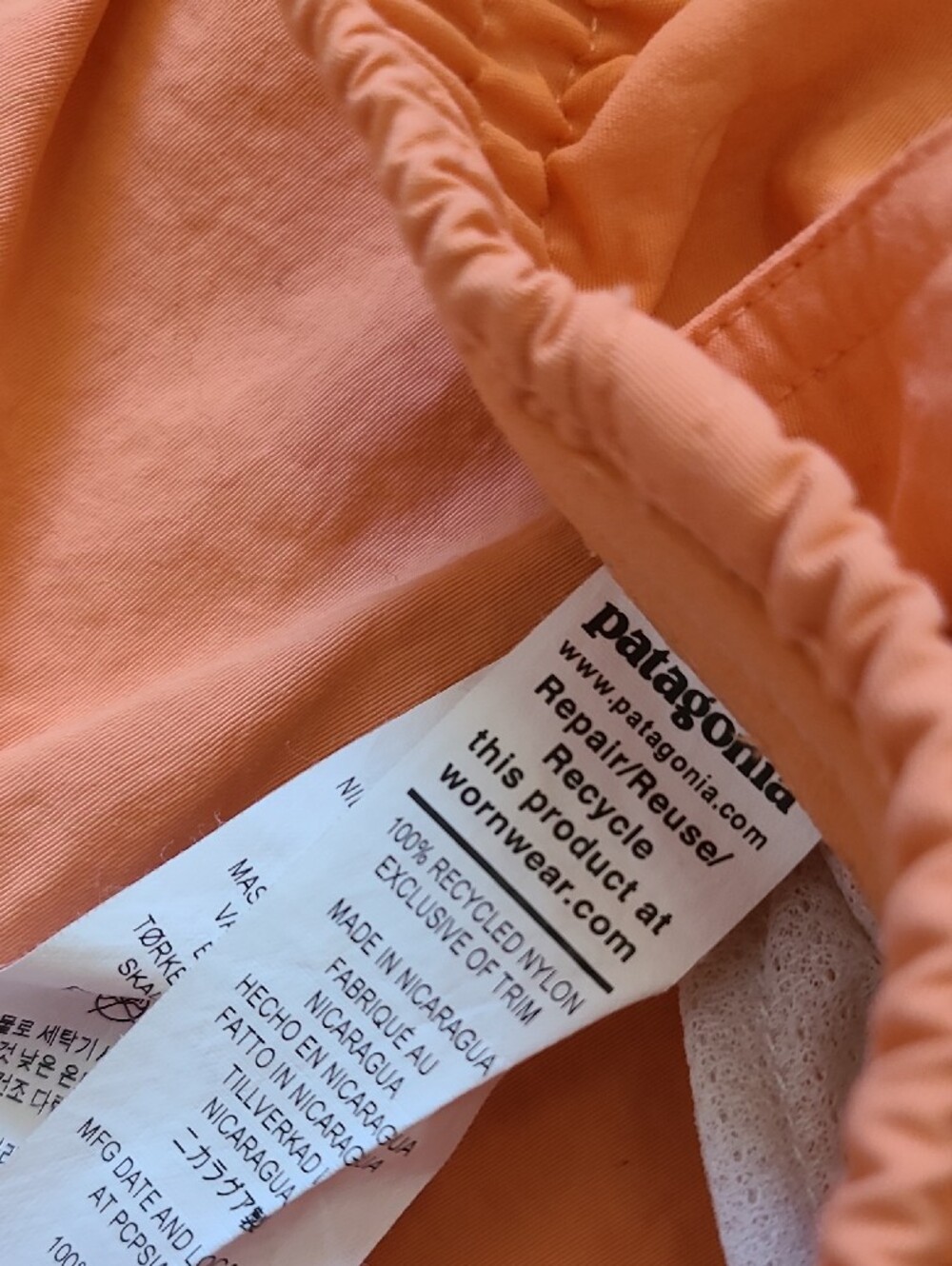 Patagonia Women’s Baggies Shorts L Tigerlily Orange - Picture 5 of 7